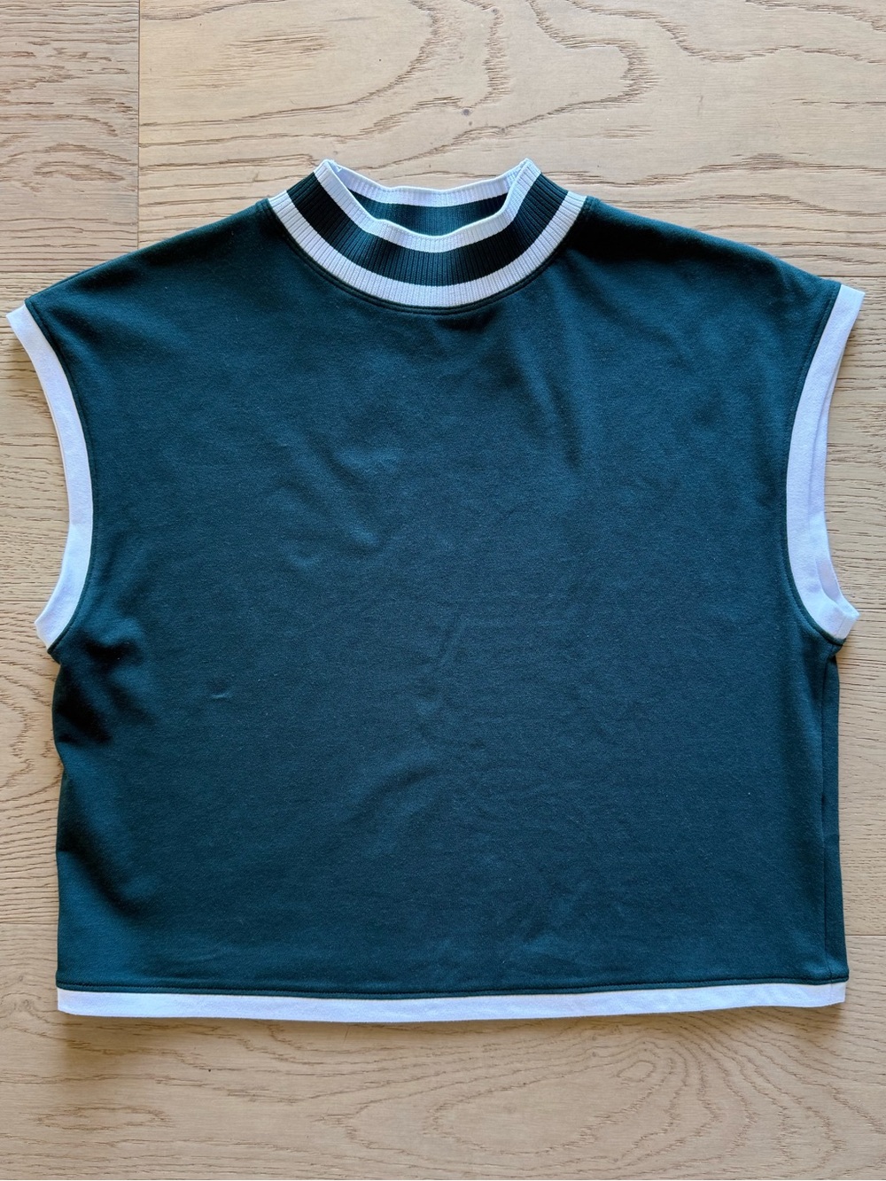 CALIA Mock Neck Crop Tank